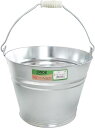 尾上製作所(ONOE) バケツ5号 10リットル 亜鉛鉄板製 水漏れ無し 耐久性に優れる 口径29.8 x 底径20.6 x 深さ21.2cm 日本製