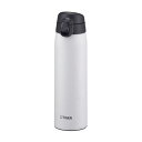 タイガー魔法瓶(TIGER) タイガー 水筒 500ml ワンタッチ マグボトル ステンレスボトル 真空断熱ボトル 保温保冷 在宅 タンブラー利用可 スノードロップ(ホワイト) MCT-K050WT(3)