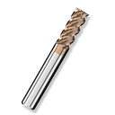 Cleqee スクエア エンドミル 刃径8mm × 刃長20mm × 全長60mm × 軸径8mm 4枚刃 TiAlNコート 超硬 スクエア エンドミル 加工用...