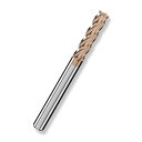 Cleqee スクエア エンドミル 刃径12mm × 刃長60mm × 全長150mm × 軸径12mm 4枚刃 TiAlNコート 超硬 スクエア エンドミル ...