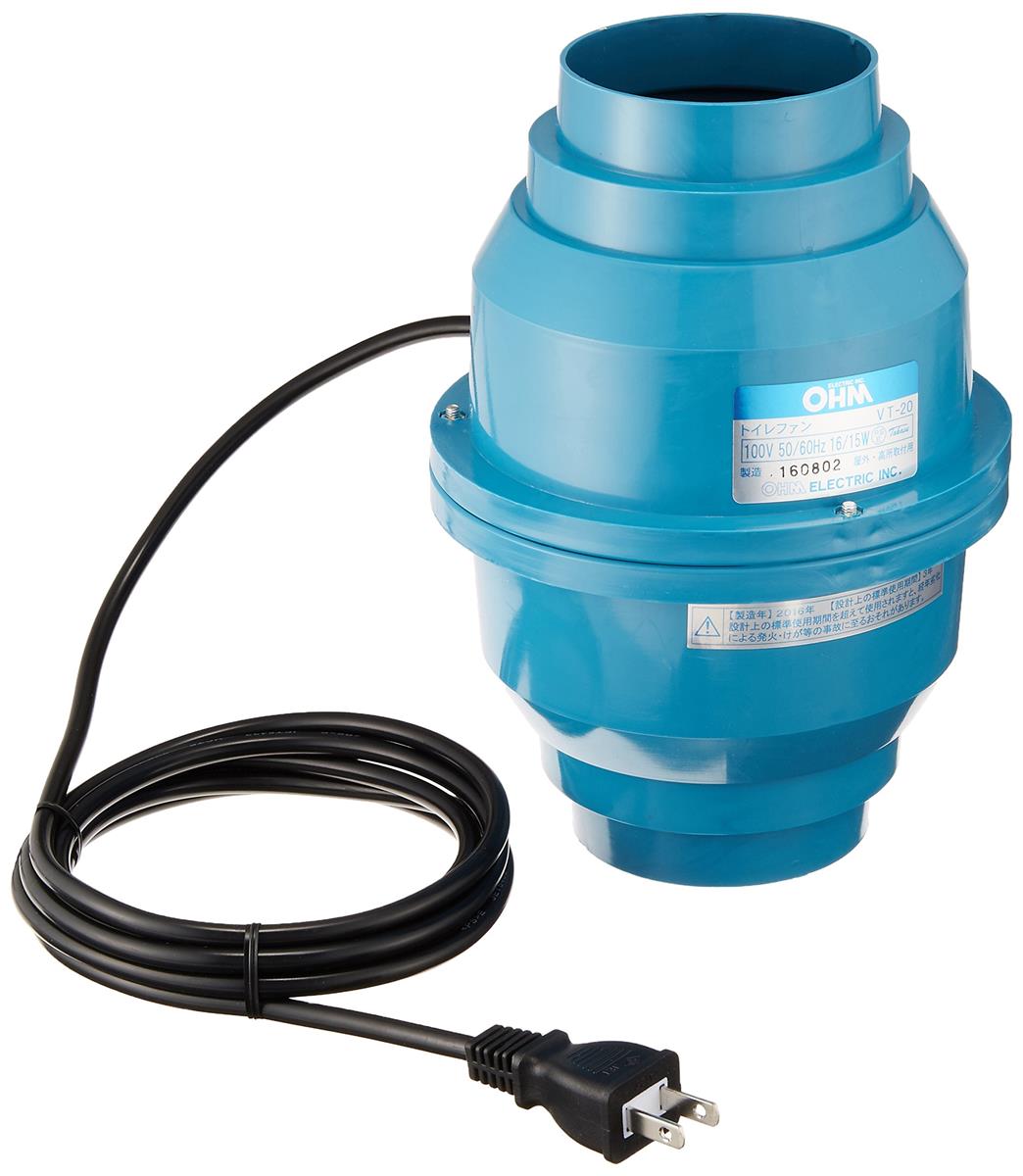 トイレ換気扇・中間形　VT－20