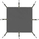 Farfly テントシート 防水加工 耐水圧3000mm グランドシート 厚手 アウトドア キャンプ 登山 ハトメつき 取付簡単 収納袋付き (270*270c...