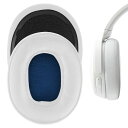 Geekria イヤーパッド QuickFit 互換性 パッド スカルキャンディ Skullcandy Venue ヘッドホンに対応 パッド イヤー/イヤーカップ(プロテインレザー/白)