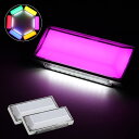 OPPLIGHT LED サイドマーカー 路肩灯機能付き 防水 IP67 DC10V-50V 12V/24Vトラック専用 ピンクパープル(マーカー) ホワイト(...