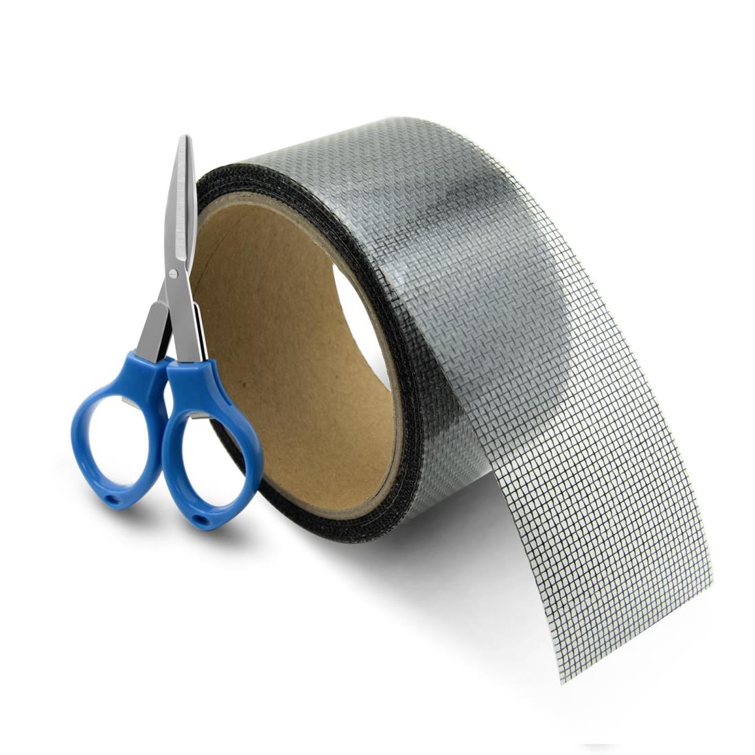 網戸補修テープ 網戸 張替え 網戸目隠しシート 網戸補修 防水 粘着力バツグン 虫の侵入を防ぐ 網戸 穴 ..