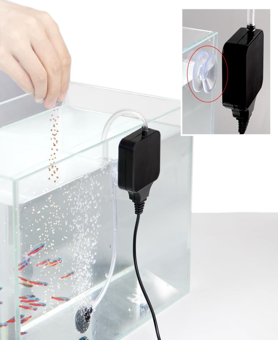 Clscea クレシー DA200-JP 水槽小型ミニエアーポンプ 水槽酸素小型 酸素提供 静音 小型 酸素ポンプ