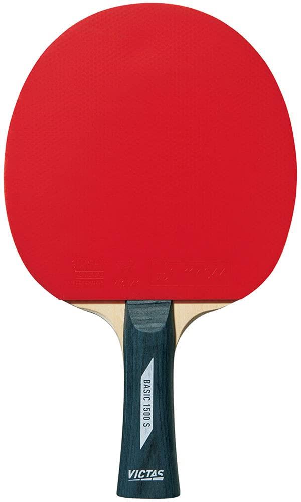 ヴィクタス(VICTAS) 卓球 ラケット ラバー貼りラケット BASIC 1500 S ベーシック1500S シェークハンド フレア 320010