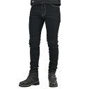 Daytona バイク ライディングパンツ 春夏秋 薄型プロテクター(ひざ) 付属 CEレベル1 ストレッチ 13oz スリムフィットジーンズ 39722 DB...