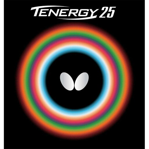 バタフライ(Butterfly) 卓球 ラバー テナジー・25 裏ソフト テンション (スピン) 05810 ブラック 中 バタフライ(Butterfly) 卓球 ラバー テナジー・25 裏ソフト テンション (スピン) 05810 ブラック 中
