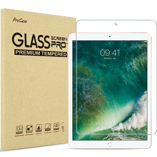 ProCase ガラスフィルム iPad Pro 12.9 つや消し(マット表面)画面保護フィルム 貼る工具付き、適用機種: 2017 iPad Pro 12.9 /2015 iPad Pro 12.9 ProCase ガラスフィルム iPad Pro 12.9 つや消し(マット表面)画面保護フィルム 貼る工具付き、適用機種: 2017 iPad Pro 12.9 /2015 iPad Pro 12.9