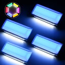 LED サイドマーカー 路肩灯機能付き OPPLIGHT 防水 IP67 DC10V-50V 12V/24Vトラック専用 ブルー(マーカー) ホワイト(路肩灯)...