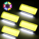LED サイドマーカー 路肩灯機能付き OPPLIGHT 防水 IP67 DC10V-50V 12V/24Vトラック専用 レモンイエ ロー(マーカー) ホワイト...