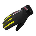 コミネ(KOMINE) バイク用 ネオプレーングローブ イエ ロー S GK-753 665 秋冬春向け 防風(2)