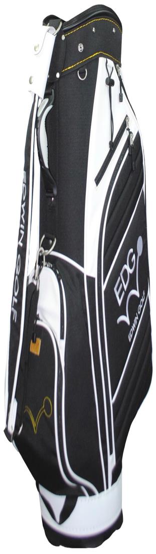 エドウィンゴルフ(Edwin Golf) 9.5型キャディバッグ ブラック EDCB-3478