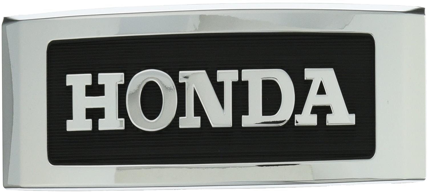 キジマ (kijima) バイク エンブレム ホンダ HONDA純正ロゴ L 185mm +ブッシュx2 Z9-14-040 シルバー