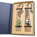 fsalisa しおり ブックマーク 手つくり 木製 ブックマーカー 読書用 栞 天然木 塗装工芸品 教師 子供 学生 読書の人 本を愛する人へ プレゼント 飾...