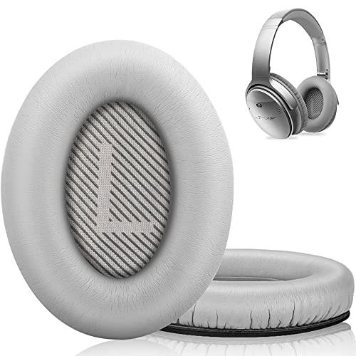 Link Dream イヤーパッド イヤークッション 交換用 Bose Quiet Comfort 35ヘッドフォンに適用 ヘッドホンパッド 遮音 ソフトレザー 高密度フォームBose QC 35/25/15 QC2/Ae2/Ae2i/Ae2W/Sound Link/Sound Trueに対応 (グレー) Link Dream イヤーパッド イヤークッション 交換用 Bose Quiet Comfort 35ヘッドフォンに適用 ヘッドホンパッド 遮音 ソフトレザー 高密度フォームBose QC 35/25/15 QC2/Ae2/Ae2i/Ae2W/Sound Link/Sound Trueに対応 (グレー)