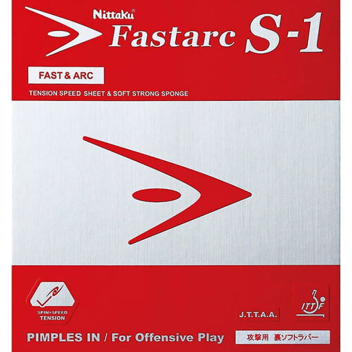 ニッタク(Nittaku) 卓球用裏ソフトラバー ファスターク S-1 テンション系 NR-8703 レッド 特厚 ニッタク(Nittaku) 卓球用裏ソフトラバー ファスターク S-1 テンション系 NR-8703 レッド 特厚