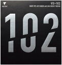ヴィクタス 卓球 ラバー VO>102 表ソフト ハイエナジーテンション 攻撃用 ブラック 2.0 020222(4)