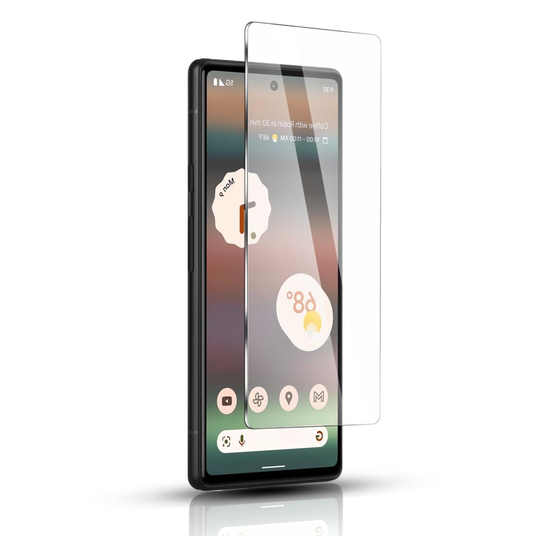 Google Pixel 6a ガラスフィルム Google Pixel 6a 5G 保護フィルム グーグルピクセル6a強化ガラス【日本製旭硝子製-1枚入り】自...