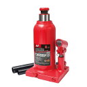 BIG RED 油圧ジャッキ ダルマジャッキ 8t 最低位190mm/最高位360mm ジャッキアップ 車用 ボトルジャッキ スチール製 荷重8トン 軽量 車用 車整備 タイヤ交換 レッド TJ90804D