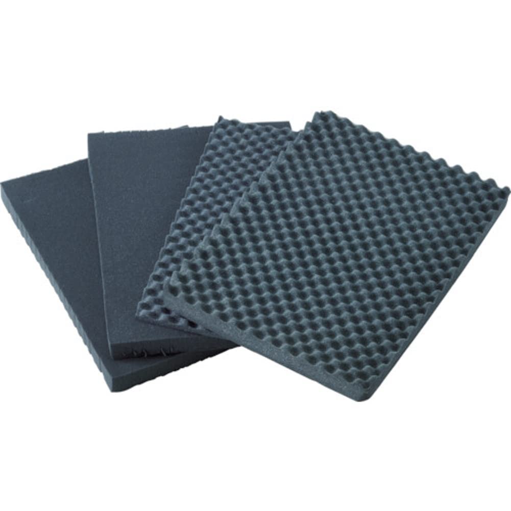 トラスコ中山(TRUSCO) プロテクターツールケース用緩衝ウレタン ブラック 297×217×25mm 衝撃からしっか..