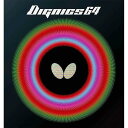 バタフライ(Butterfly) 卓球 ラバー ディグニクス 64 裏ソフト ハイテンション レッド 特厚 06060(4)