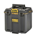 デウォルト(DEWALT) タフシステム2.0 収納ボックス スタンダードBOX ハーフサイズ 工具箱 収納ケース ツールボックス IP65 坊塵 防水 設計 アウトドア DWST08035-1(4)