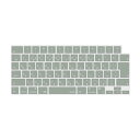 MOSISO ノートパソコン キーボードカバー 対応機種 MacBook Air 13.6/15(M3 M2チップ)A3113 A2681 A3114 A2941/ Pro 14/16(M4 M3 M2 M1チップ) 2025-2021発売、保護 防塵 耐水 シリコンスキン 日本語 JIS配列(レトロ グリーン)(2)