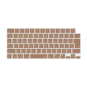 MOSISO ノートパソコン キーボードカバー 対応機種 MacBook Air 13.6/15(M3 M2チップ)A3113 A2681 A3114 A2941/ Pro 14/16(M4 M3 M2 M1チップ) 2025-2021発売、保護 防塵 耐水 シリコンスキン 日本語 JIS配列(キャラメル ブラウン)(2)