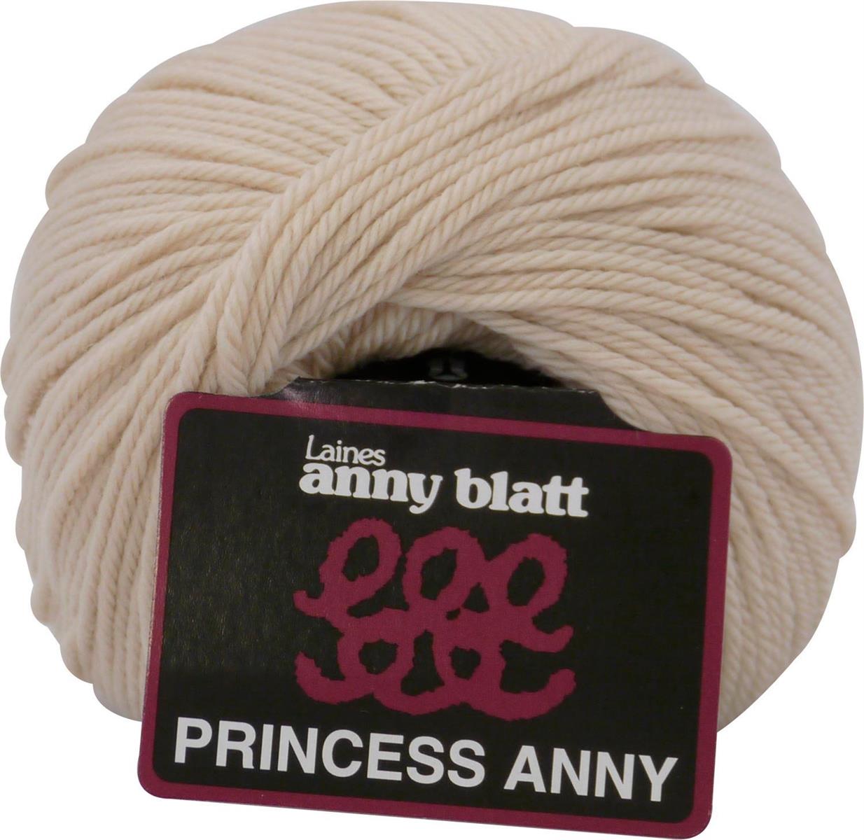 パピー プリンセスアニー 毛糸 合太 Col.521 ベージュ 系 40g 約112m 10000031