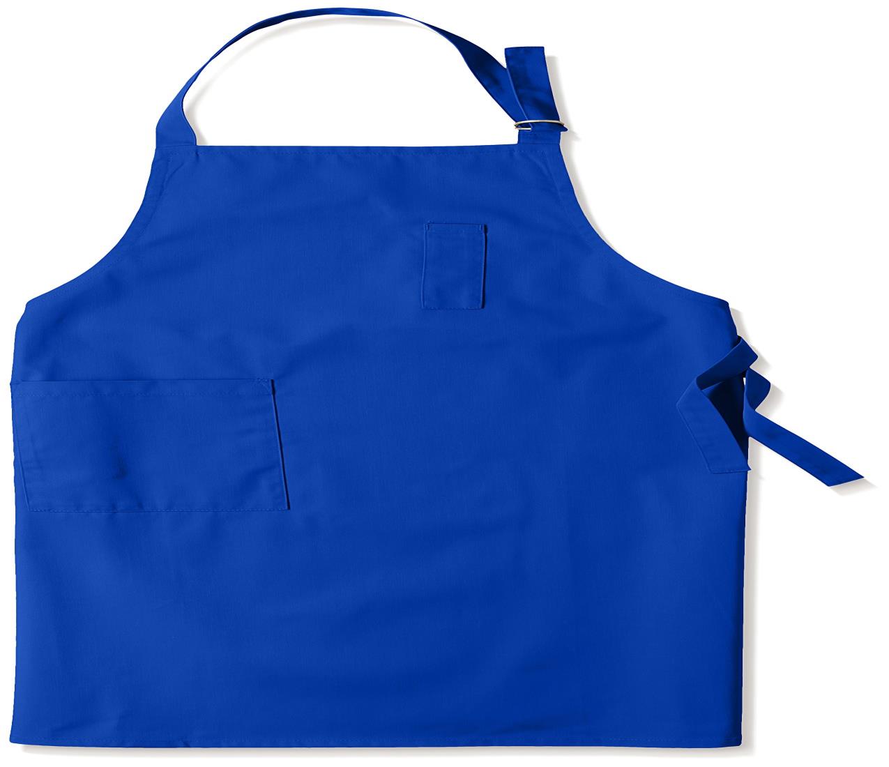 アルベ 飲食 調理 厨房 カフェ はっ水 選べる14色 ML2サイズ 胸当て 首かけ型 エプロン T62 レディース C-3 ブルー M