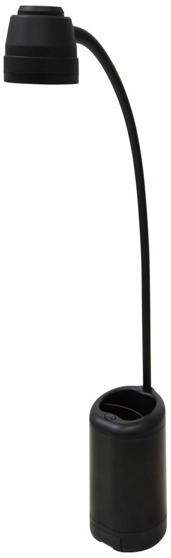 GENTOS(ジェントス) LEDデスクライト 目にやさしい 卓上 スタンドライト 420ルーメン ルミリオン ブラック DK-R102BK