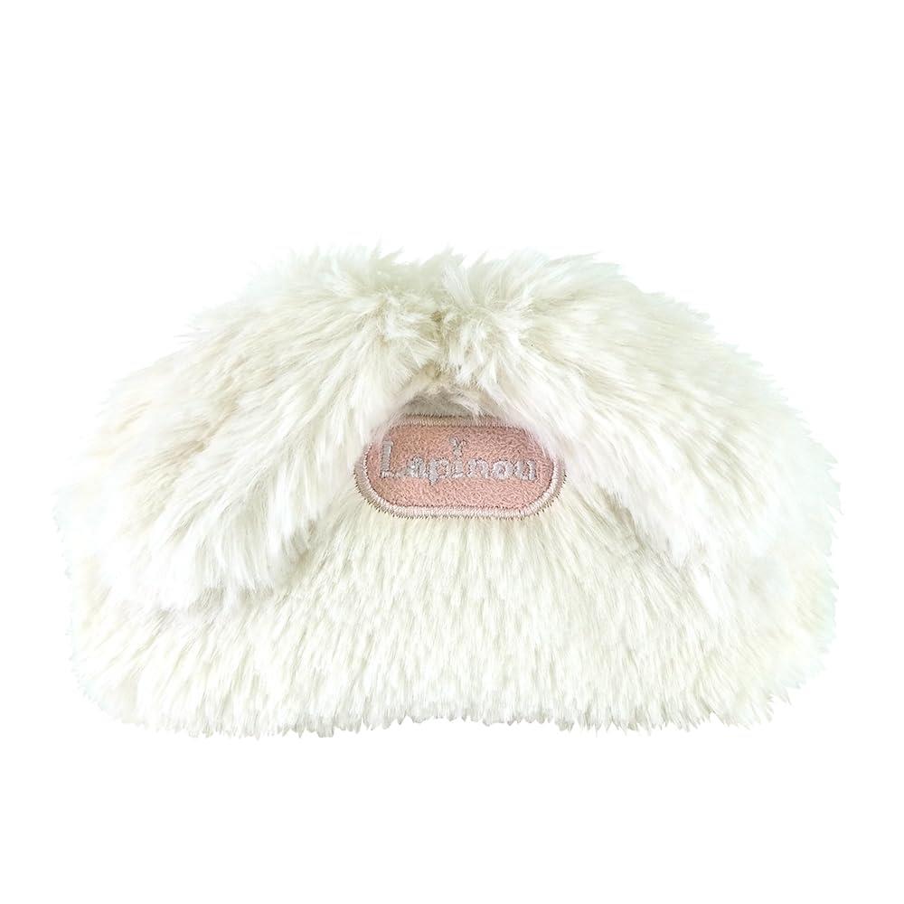 サンレモン ラピヌ ホワイト 14×8×8cm ポーチ アニマル うさぎ P-9082