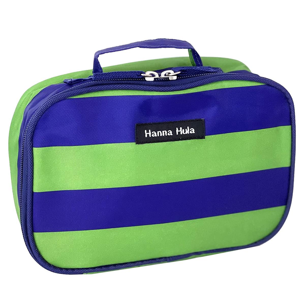 ハンナフラ (Hanna Hula) おむつポーチ ボーダーグリーン COP-BGR