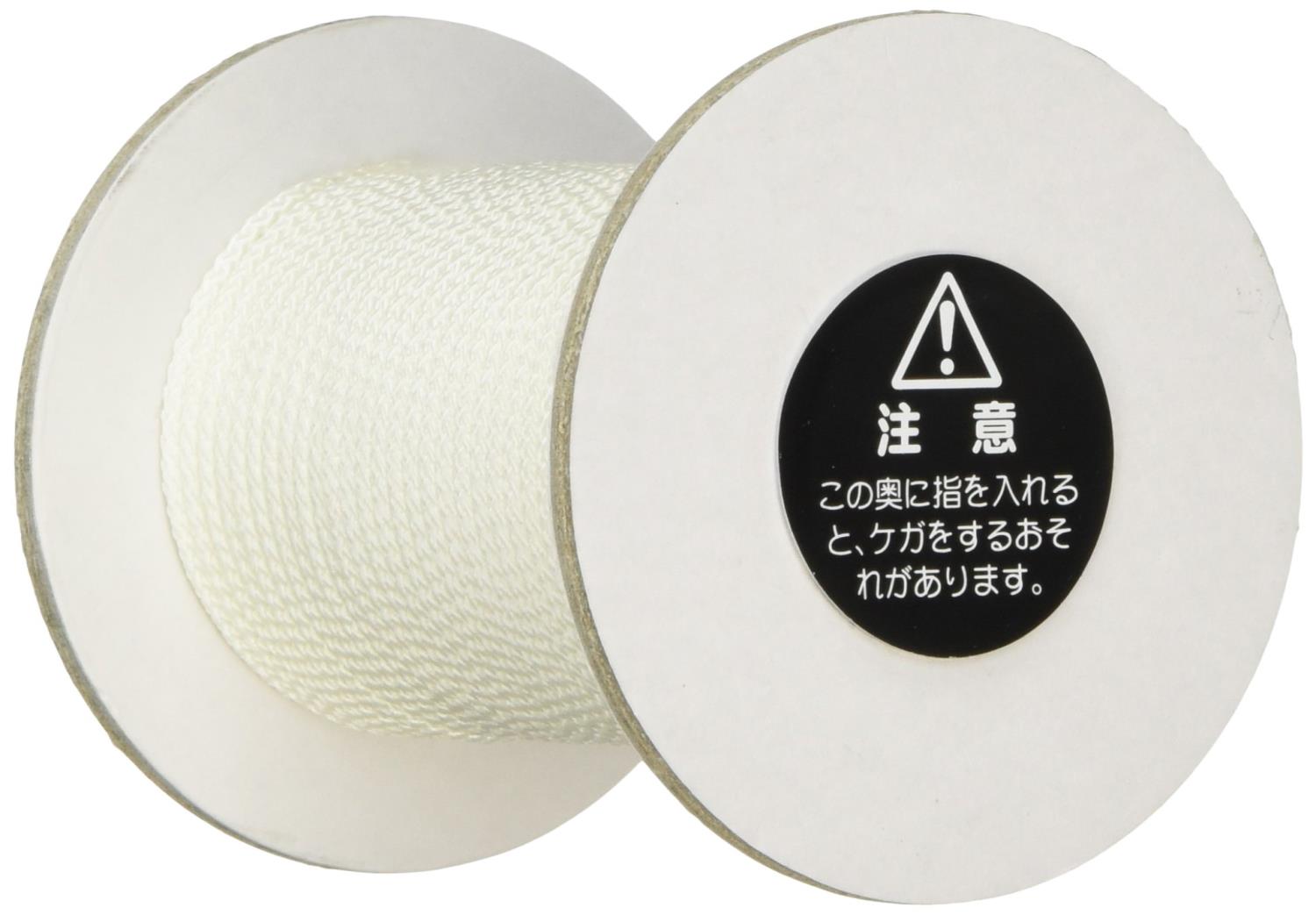 TRUSCO(トラスコ) ブラインドコード 白 2mm×30m 8つ打タイプ R-230B