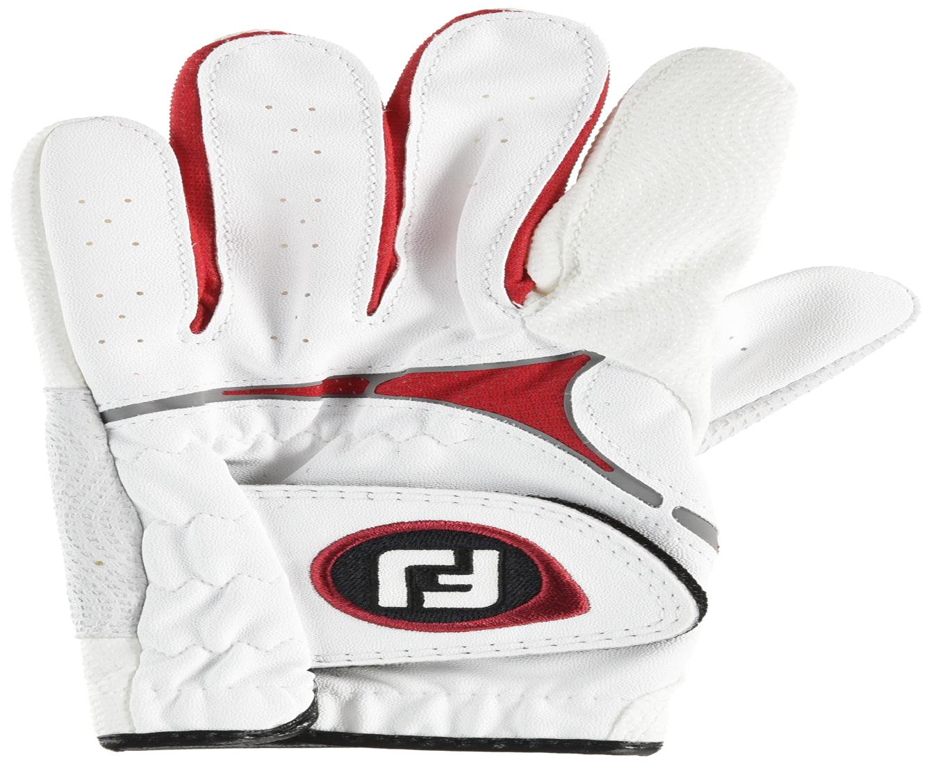 フットジョイ ゴルフグローブ GTエクストリーム ホワイト/レッド 23cm