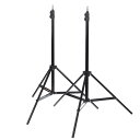 エツミ ライトスタンドM 3段 2本セット VE-2037-2