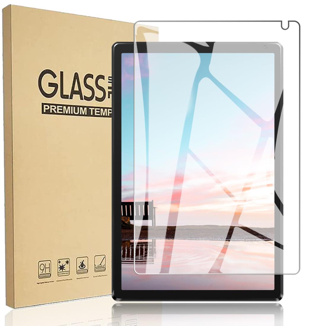 RuiMi for Dewsod タブレット 10インチ ガラスフィルム for Dewsod タブレット 10インチチ 液晶保護フィルム 強化ガラスフィルム 日本製素材旭硝子製 透過性 2.5D ラウンドエッジ加工 極上のタッチ感 0.33mm超薄 硬度9H 耐指紋