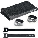 ケーブル結束バンド YOJOCK 収納バンド配線収納 ナイノンで調節可のケーブル管理バンド繰り返し利用可能 自由にカット配線整理 データセンターに最適 配線整理 15cm/ブラック(100本入り)