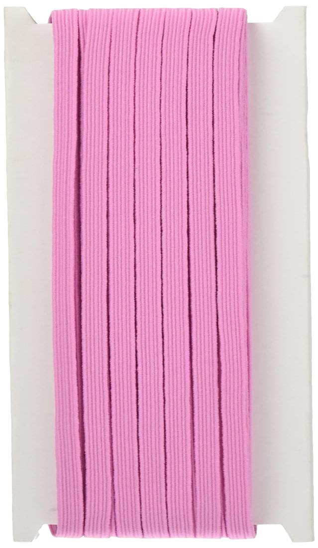 日本紐釦貿易(Nippon Chuko) NBK カラー平ゴム 6コール 4mm幅×30m巻 ピンク F10-COL6-P
