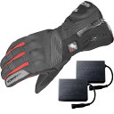 コミネ(KOMINE) バイク用 06-8045 GK-8045 エレクトリックヒートグローブ-カシウス セット Black/Red XL