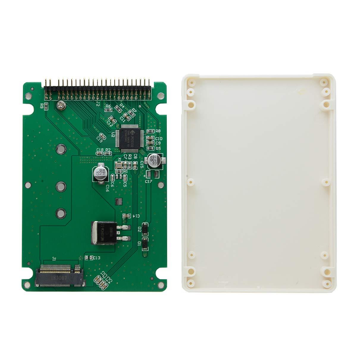ChenYang M.2 NGFF B/M-Key SATA SSD to IDE 44ピン 2.5インチ ハードディスクケースエンクロージャ ノートパソコン用