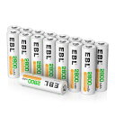 EBL 単3電池 充電式 2800mAh 単3充電池 16本パック 単三電池 充電式電池 収納ケース付き充電池 単3 単三充電池