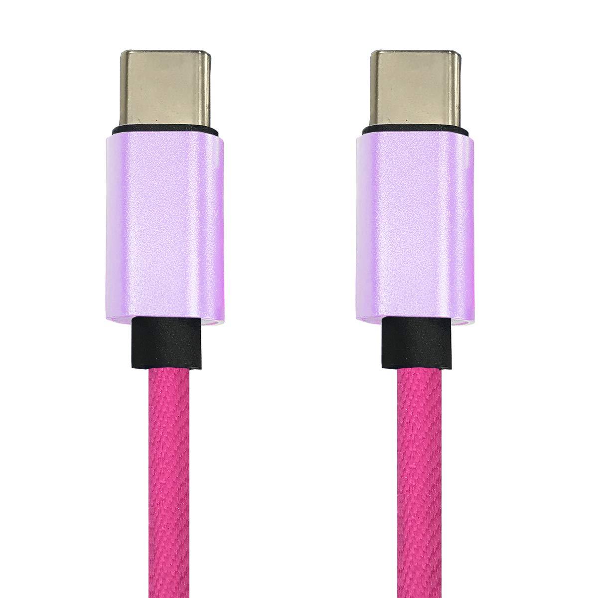 LAZOS TypeC-TypeC 5A 断線防止 充電・転送用ケーブル 1m グラディエント