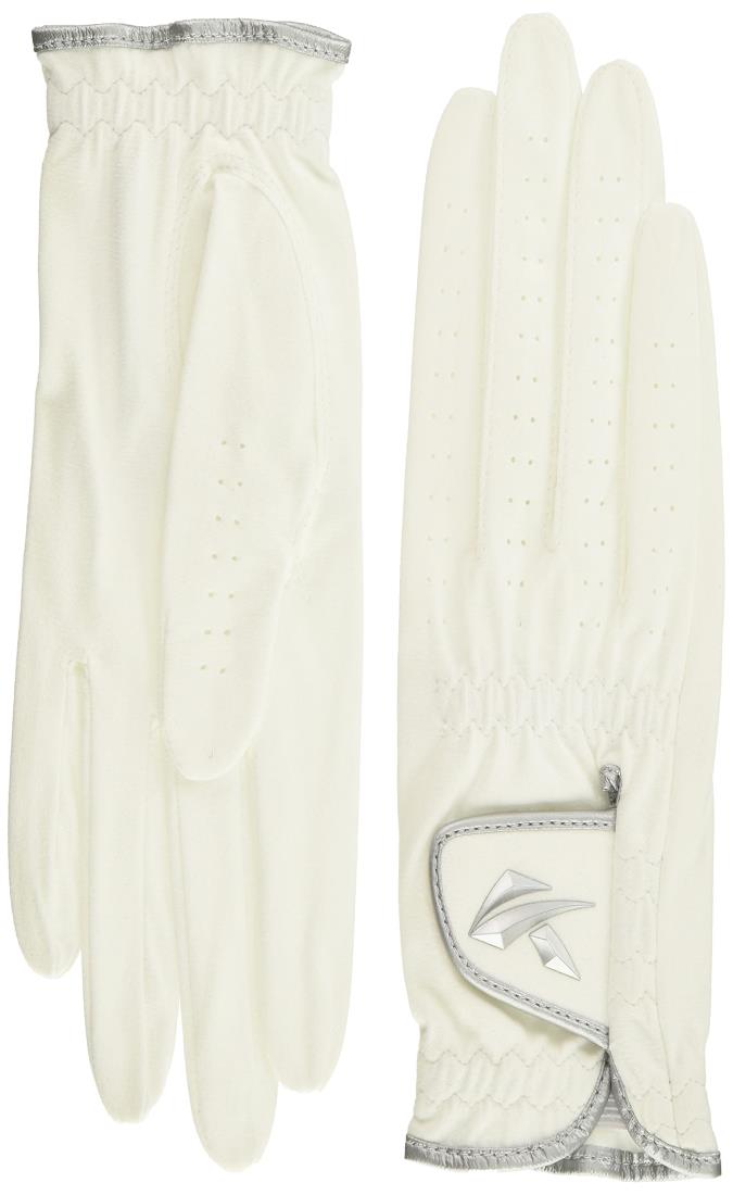 キャスコ(Kasco) グローブ SF-2116LW タフフィットプラス レディース(両手用) ホワイト 19cm