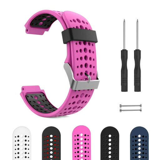 BUTEFO ガーミン ベルト向け GARMIN Foreathlete/Forerunner 220J 230J 235J 620J 630J 735XTJ ベルト バンド シリコン製 工具付き 5色 BUTEFO ガーミン ベルト向け GARMIN Foreathlete/Forerunner 220J 230J 235J 620J 630J 735XTJ ベルト バンド シリコン製 工具付き 5色