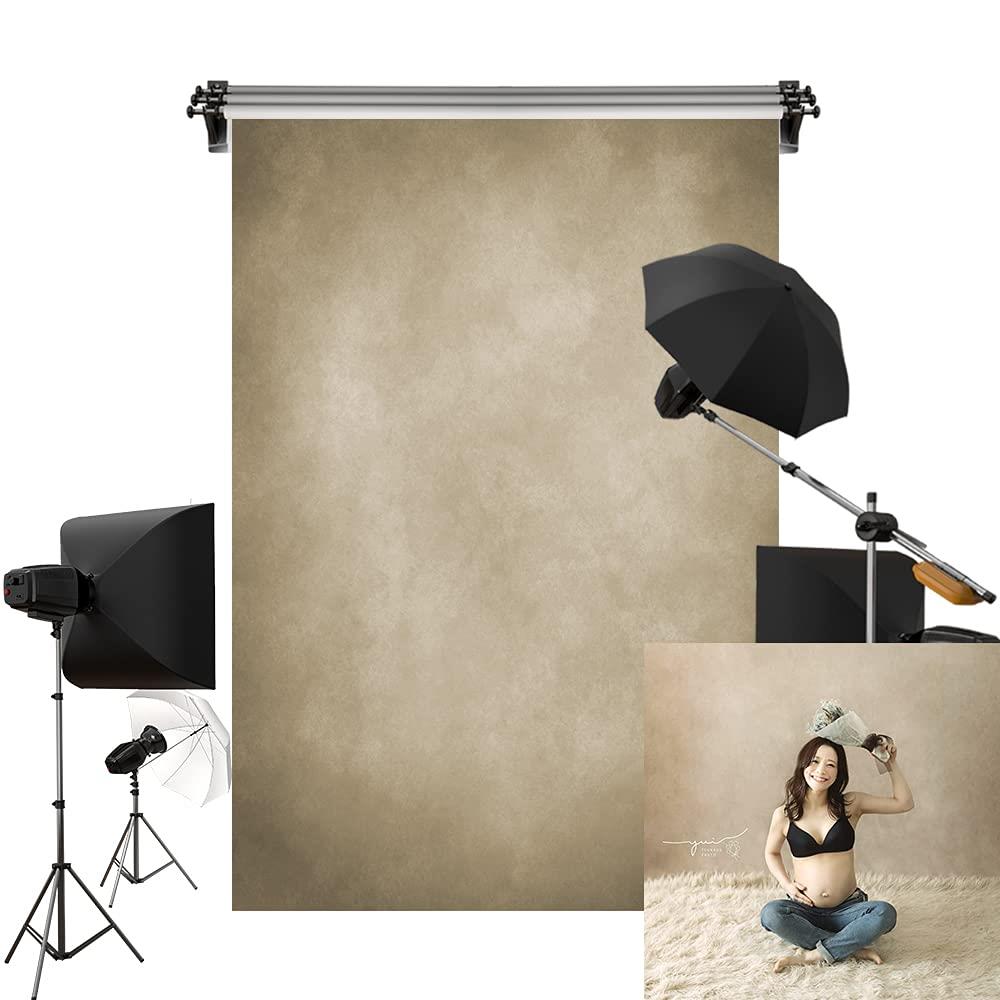 Kate 1.5x2.2m ライトブラウン 背景 布 茶色 背景布 ブラウン ポートレート写真 背景布 撮影用 装飾用 ..