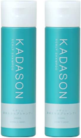 医薬部外品 ] KADASON (カダソン) カダソンスカルプ シャンプー 2本セット (各250ml / 脂漏肌) オイリー肌 脂性肌 薬用シャンプー 天然由来成分 (日本製