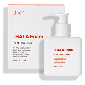 ララピール　洗顔料　クレンザー 1本　300ml　ララフォームマイクロバブルクレンザー　　韓国　LHALALA